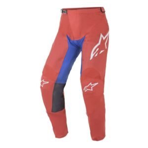 ALPINESTARS RACER SUPERMATIC PANTS BRGTH RD BLU OFF WHITE