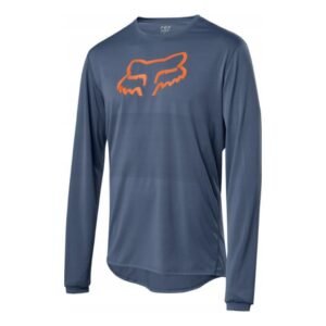 FOX RANGER LS FOXHEAD JERSEY [BLU STL]