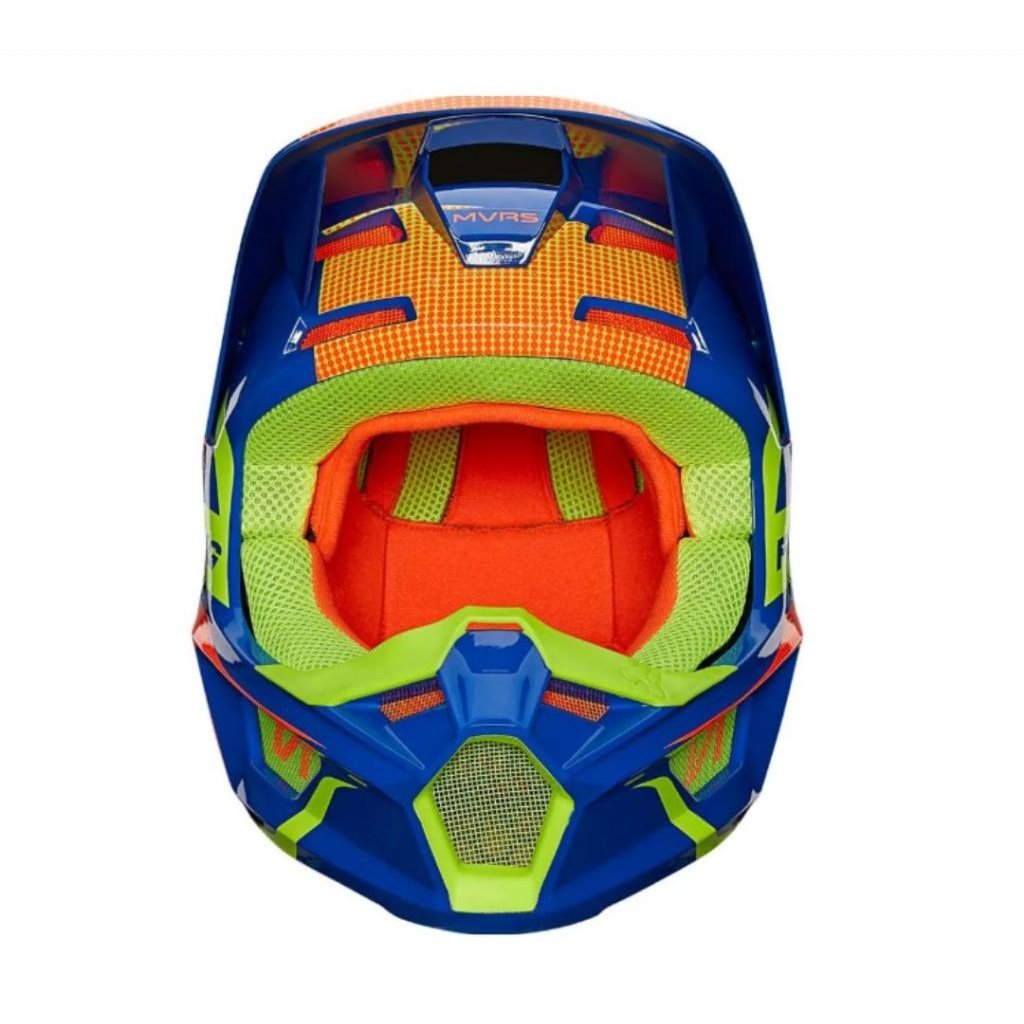 FOX RACING V1 OKTIV HELMET, ECE BLU - Image 3