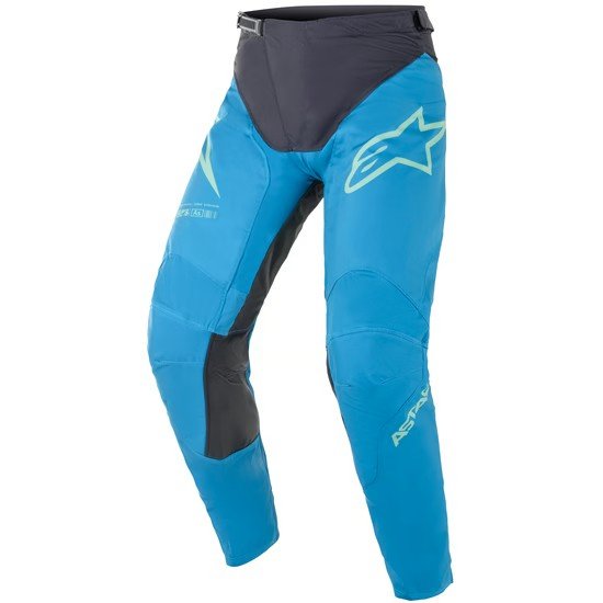 ALPINESTARS RACER BRAAP PANT - OCEAN BLUE MINT SIZE 32