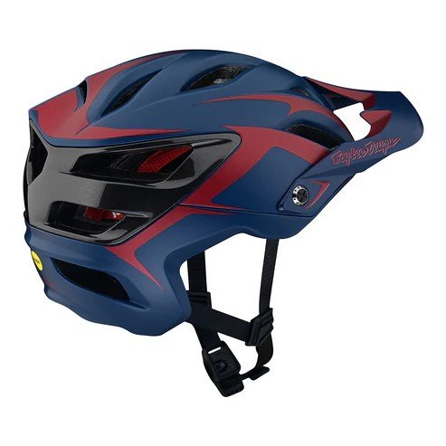 A3 FANG HELMET MIPS BLUE/BURGUNDY - Image 2