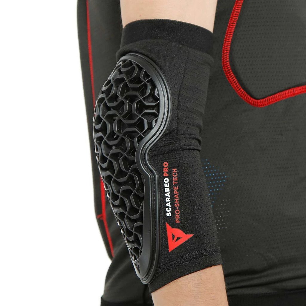 DAINESE SCARABEO PRO ELBOW GUARDS 001 (KIDS) - BLACK - Image 5