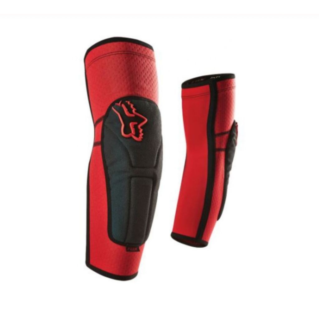 FOX RACING LAUNCH ENDURO ELBOW PAD RED