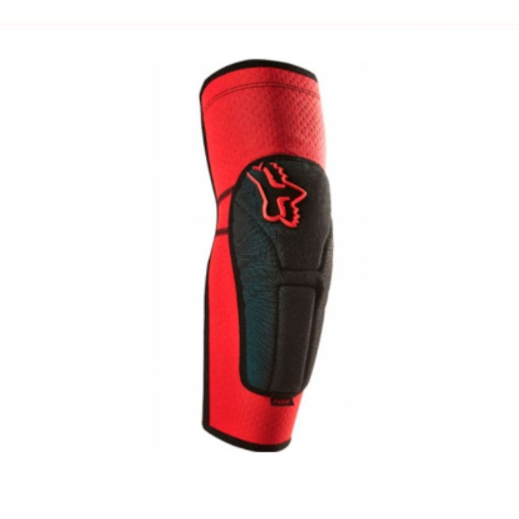 FOX RACING LAUNCH ENDURO ELBOW PAD RED - Image 2