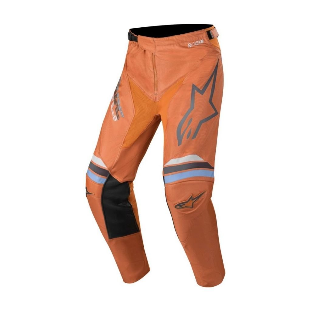 ALPINESTAR RACER BRAAP PANTS ORANGE FLUO DARK GRAY - SIZE 28