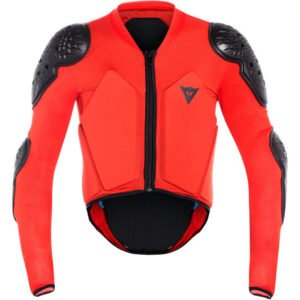 DAINESE SCARABEO SAFETY JACKET 606 (KIDS) - BLACK/RED JS