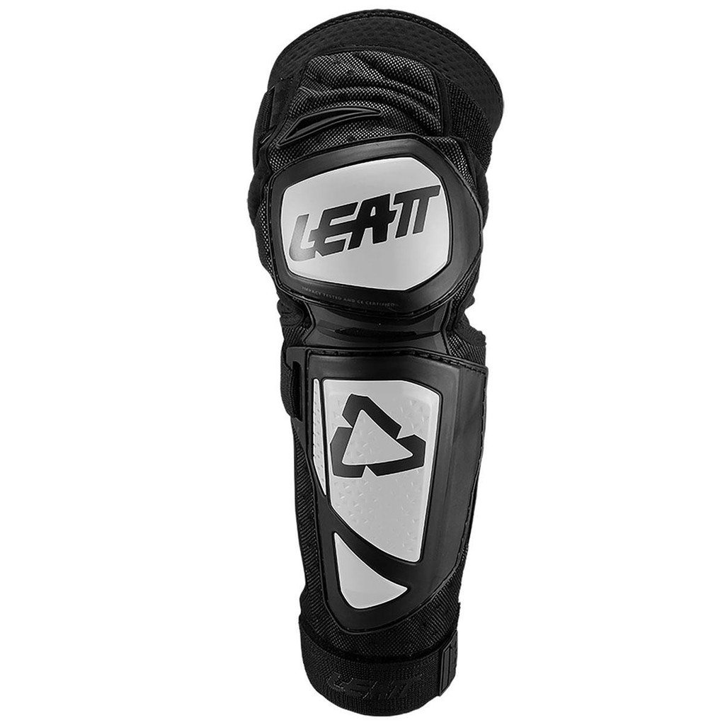LEATT KNEE & SHIN GUARD 3.0 EXT | BLK/WHT #L/XL - Image 2