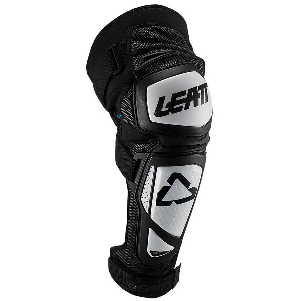 LEATT KNEE & SHIN GUARD 3.0 EXT | BLK/WHT #L/XL - Image 3