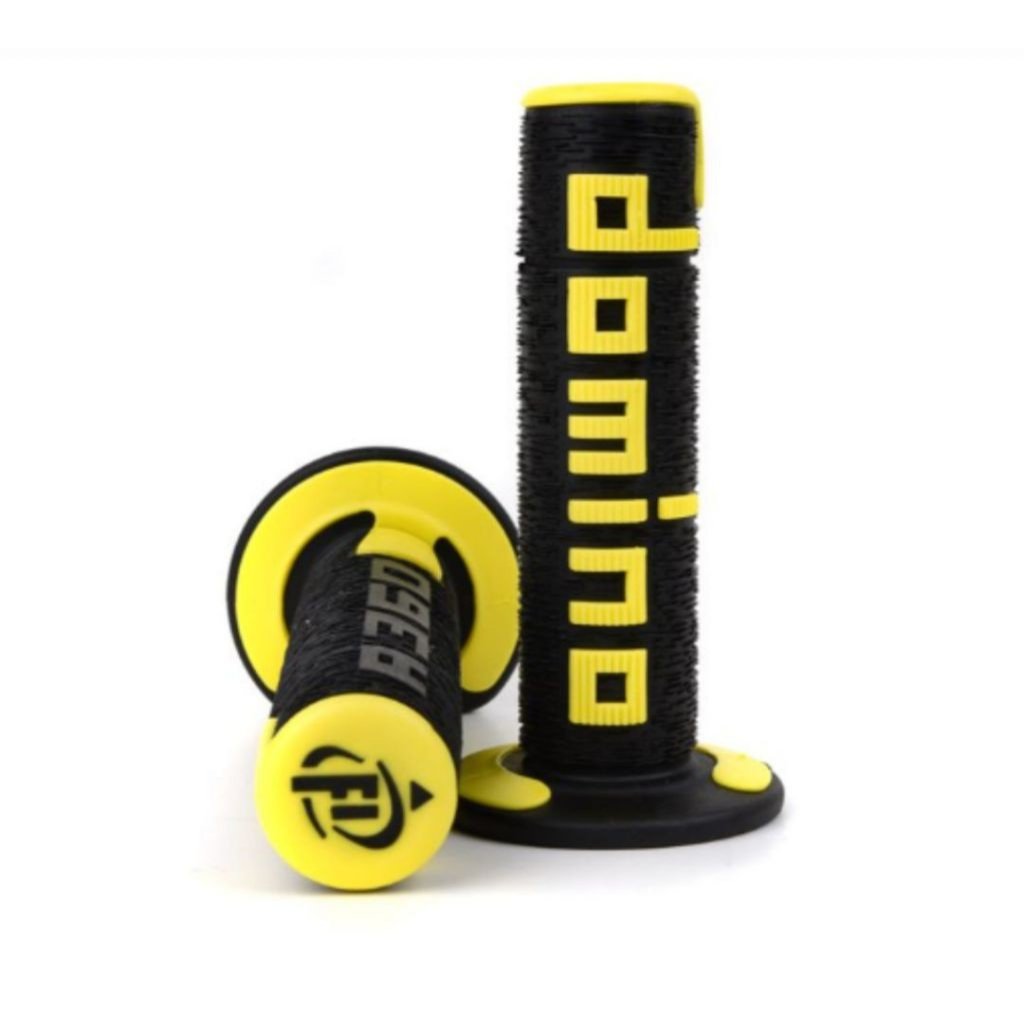 DOMINO A360 PAIR GRIPS BLACK/YELLOW
