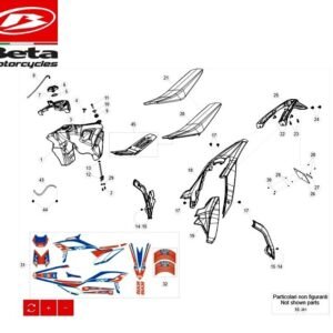 BETA DECALS FULL SET RR RACING 2ST/4ST MY22