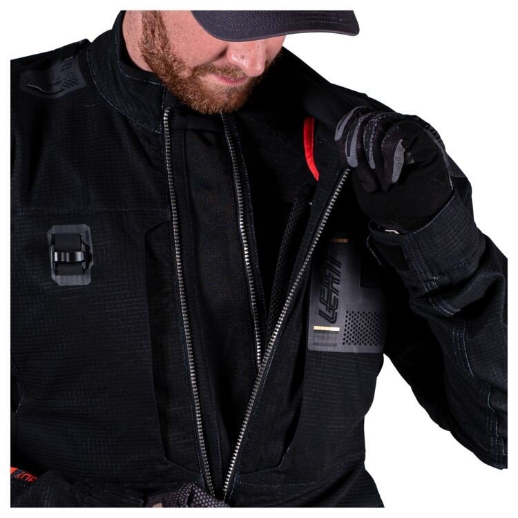 LEATT JACKET ADV RALLY 5.5 #L/US42/EU52 STEALTH - Image 3