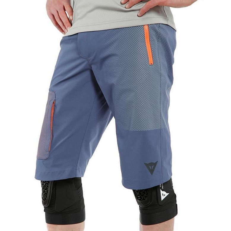 DAINESE HG GRYFINO SHORTS 699 - BLUE / ORANGE - Image 4
