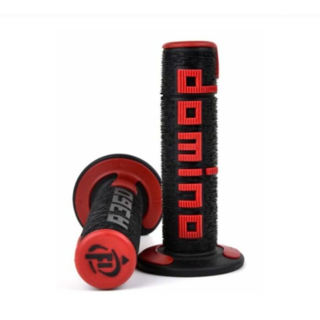 DOMINO A360 PAIR GRIPS BLACK/RED