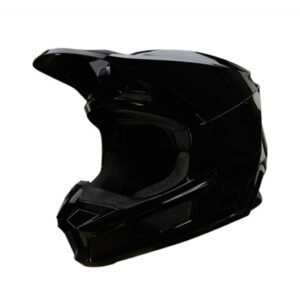 FOX RACING V1 PLAIC HELMET, ECE [BLK] XL