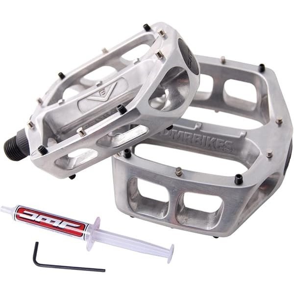 DMR V8 CLASSIC PEDAL - POLISHED SILVER