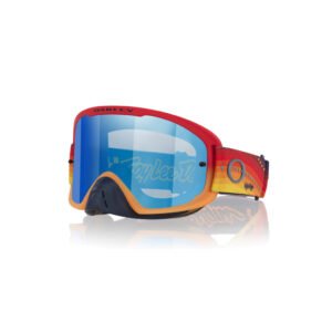 O-FRAME 2.0 PRO MX TLD GOGGLES RED/ORANGE - BLACK ICE IRIDIUM