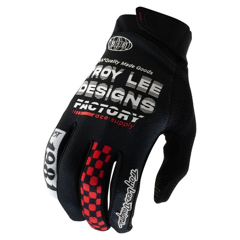 TROY LEE DESIGNS GP PRO GLOVES FACTORY - BLACK