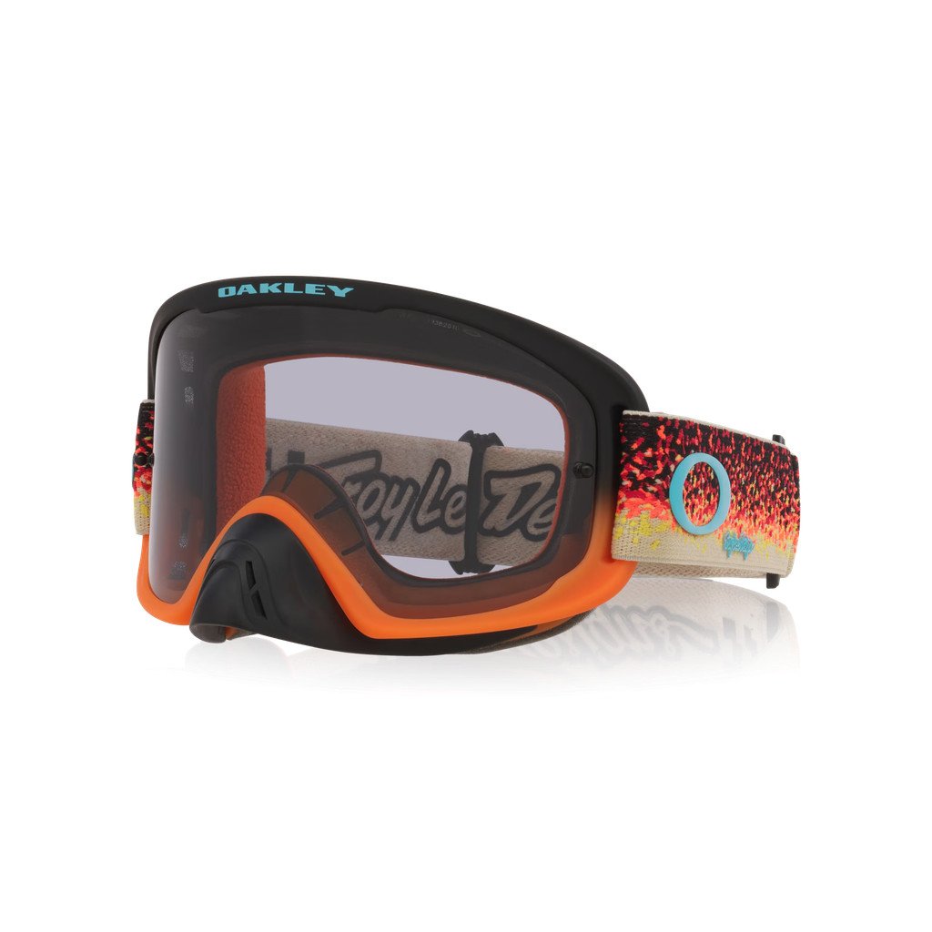 O-FRAME® 2.0 PRO MX TLD GOGGLES TRANS BLACK/ORANGE - LIGHT GREY